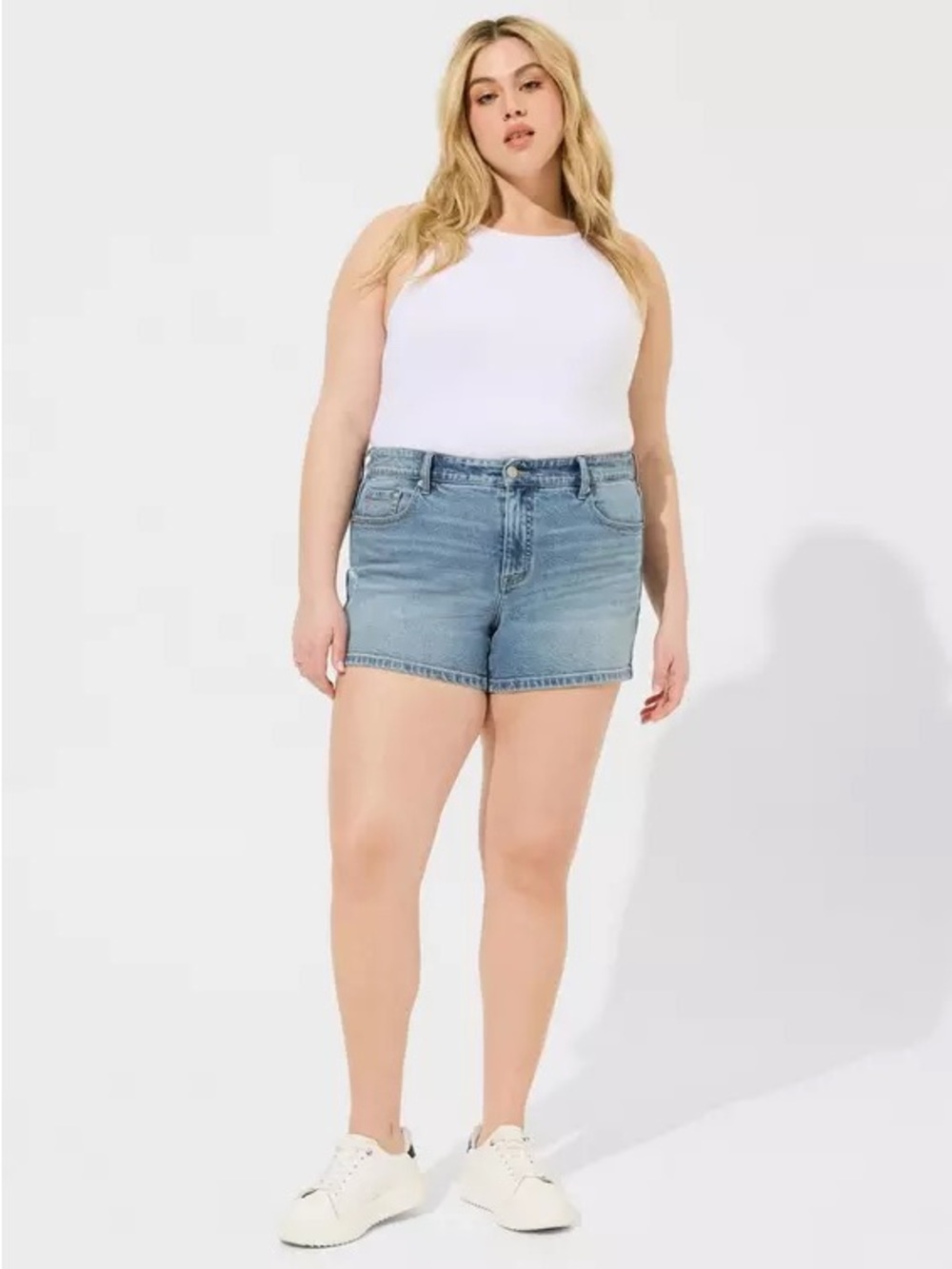 Torrid 5” Mid-Rise Cutoff Shorts